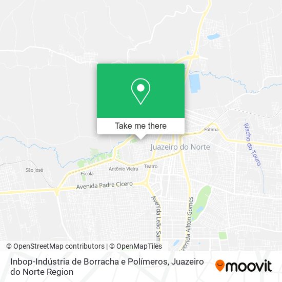 Inbop-Indústria de Borracha e Polímeros map