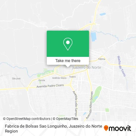 Fabrica de Bolsas Sao Longuinho map