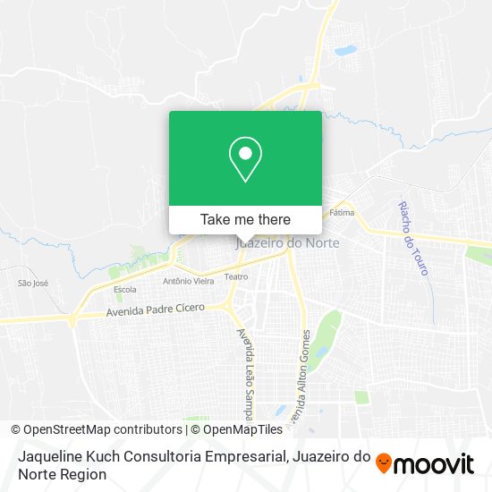 Jaqueline Kuch Consultoria Empresarial map