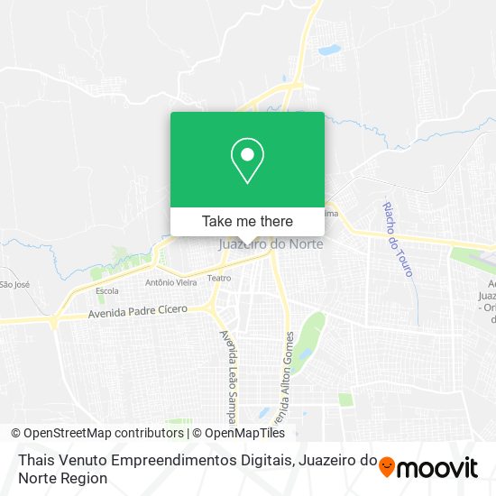 Mapa Thais Venuto Empreendimentos Digitais