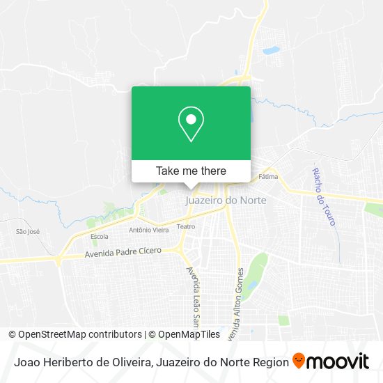 Joao Heriberto de Oliveira map