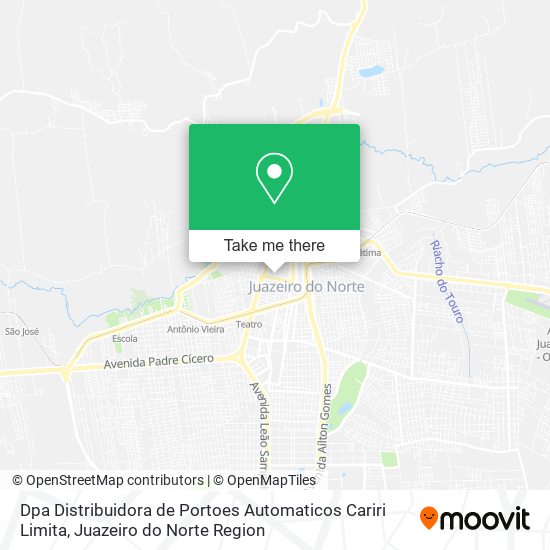 Dpa Distribuidora de Portoes Automaticos Cariri Limita map