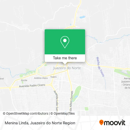Menina Linda map