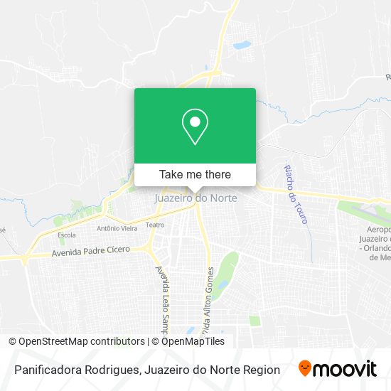 Mapa Panificadora Rodrigues