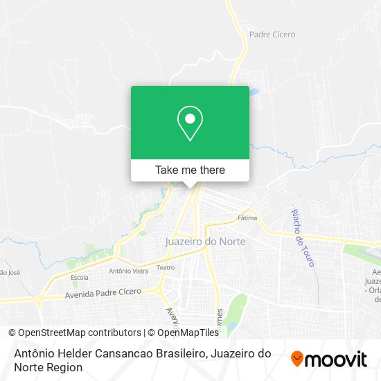 Antônio Helder Cansancao Brasileiro map
