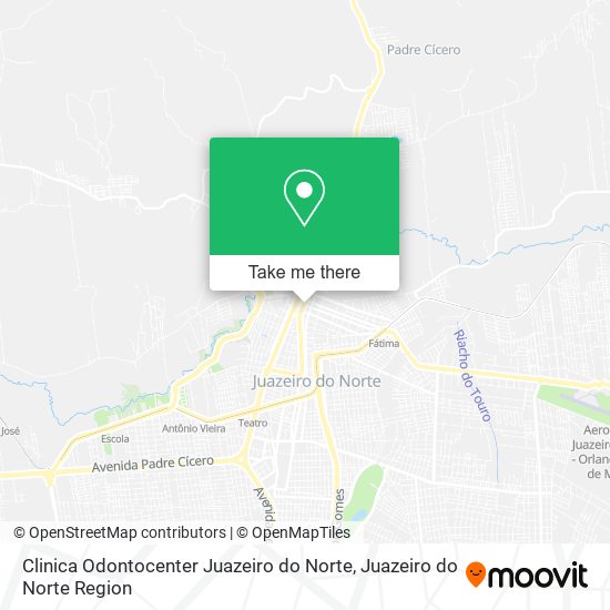 Clinica Odontocenter Juazeiro do Norte map