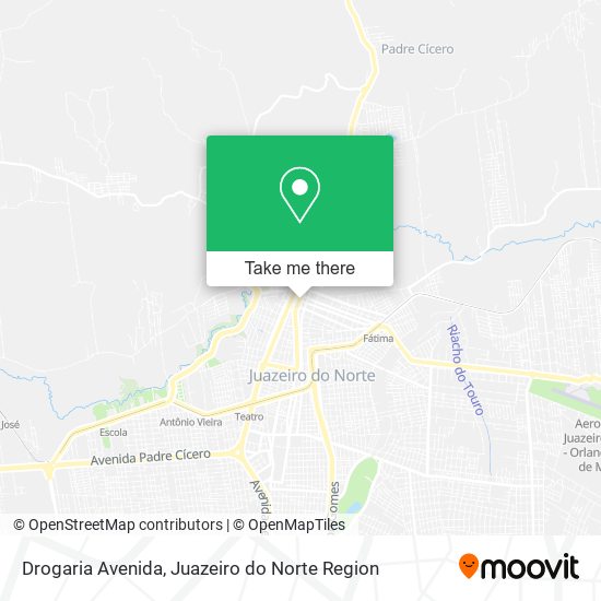 Mapa Drogaria Avenida