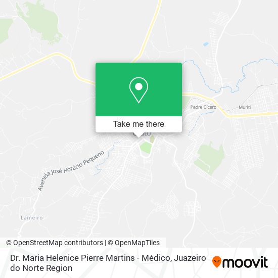 Dr. Maria Helenice Pierre Martins - Médico map