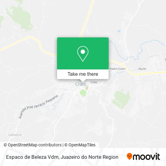 Espaco de Beleza Vdm map