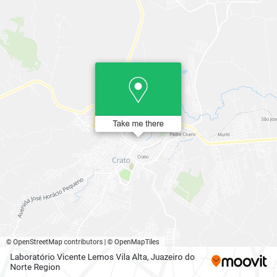 Laboratório Vicente Lemos Vila Alta map