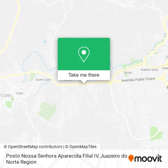 Posto Nossa Senhora Aparecida Filial IV map