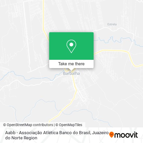 Mapa Aabb - Associação Atlética Banco do Brasil