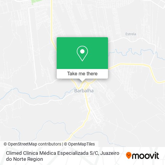Mapa Climed Clínica Médica Especializada S / C