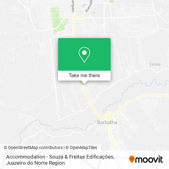 Mapa Accommodation - Souza & Freitas Edificações