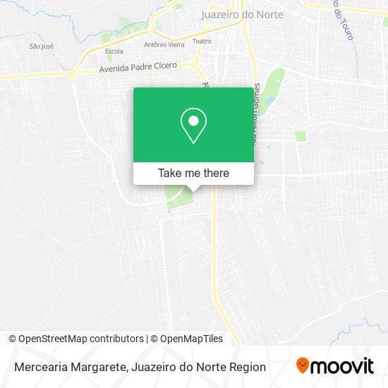 Mapa Mercearia Margarete