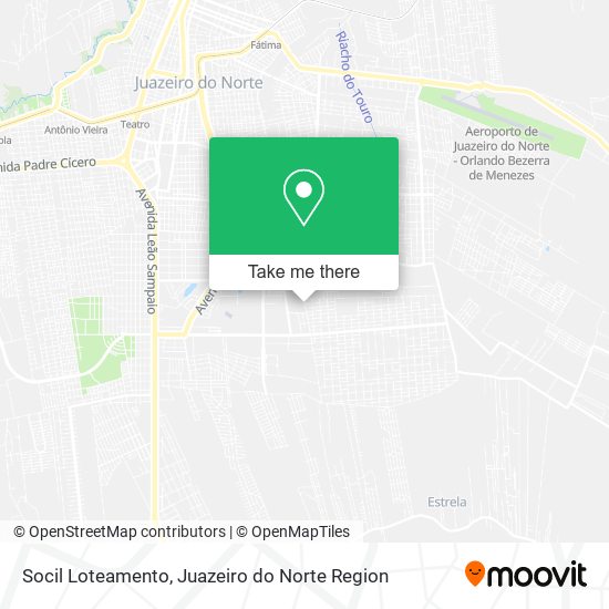 Socil Loteamento map