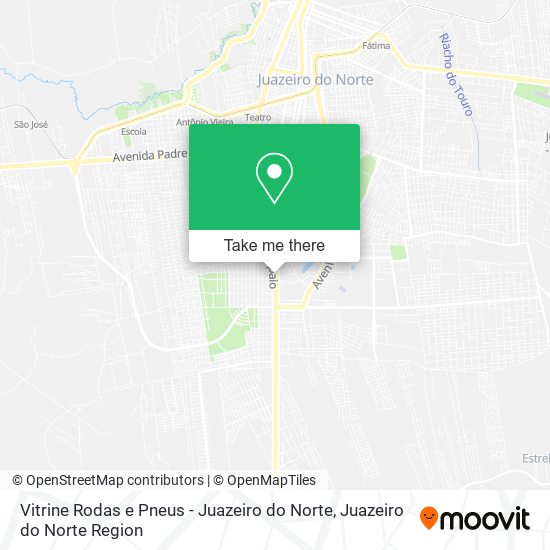 Vitrine Rodas e Pneus - Juazeiro do Norte map