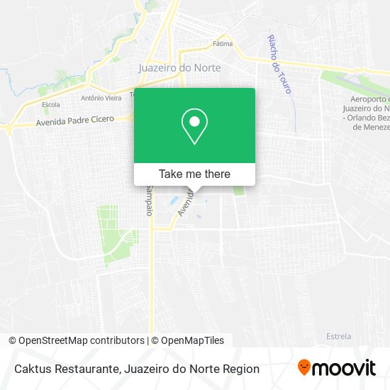 Mapa Caktus Restaurante