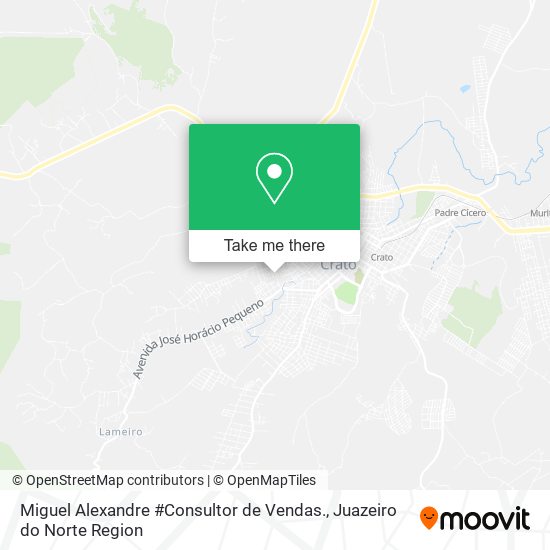Mapa Miguel Alexandre #Consultor de Vendas.