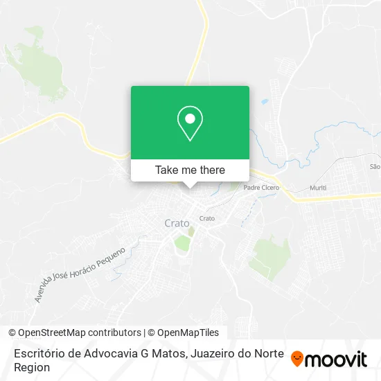 Escritório de Advocavia G Matos map