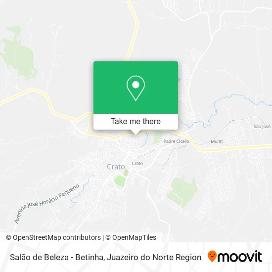 Salão de Beleza - Betinha map