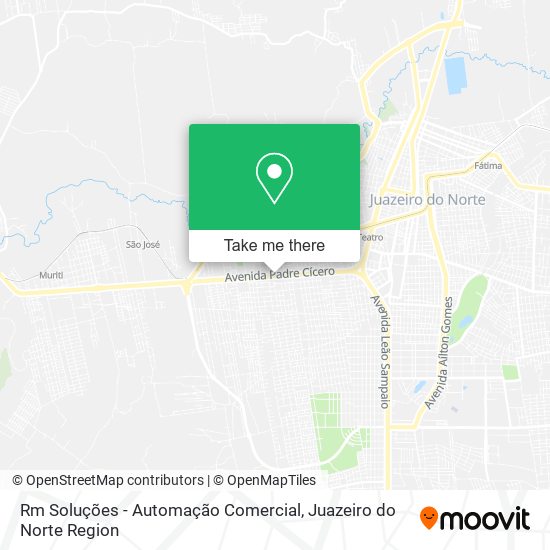 Rm Soluções - Automação Comercial map