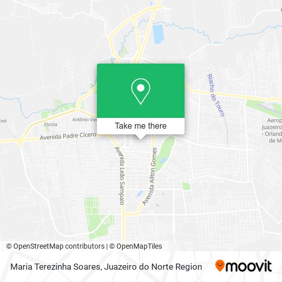 Maria Terezinha Soares map