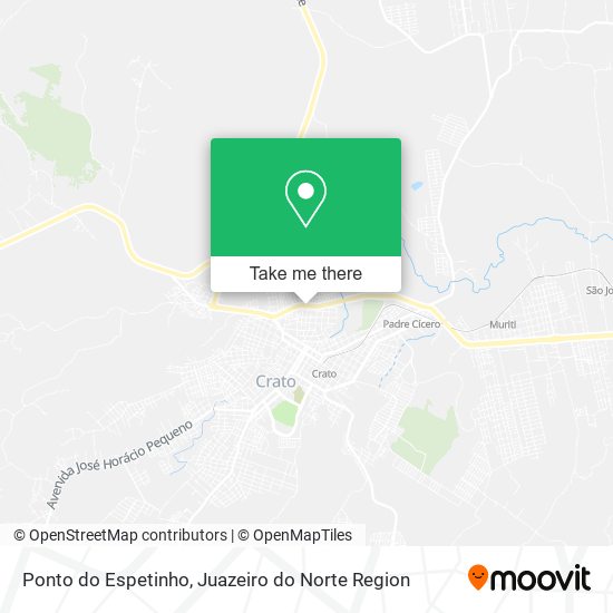 Ponto do Espetinho map