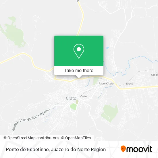 Ponto do Espetinho map