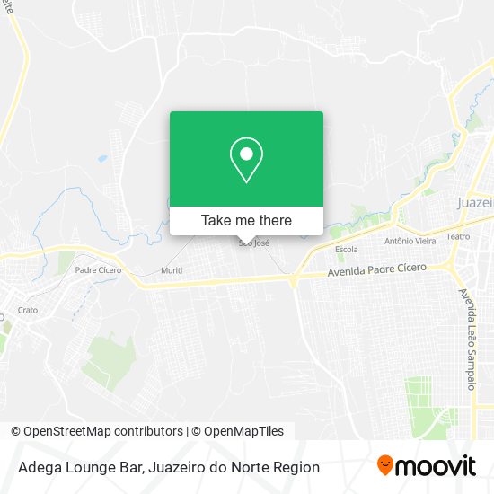 Mapa Adega Lounge Bar