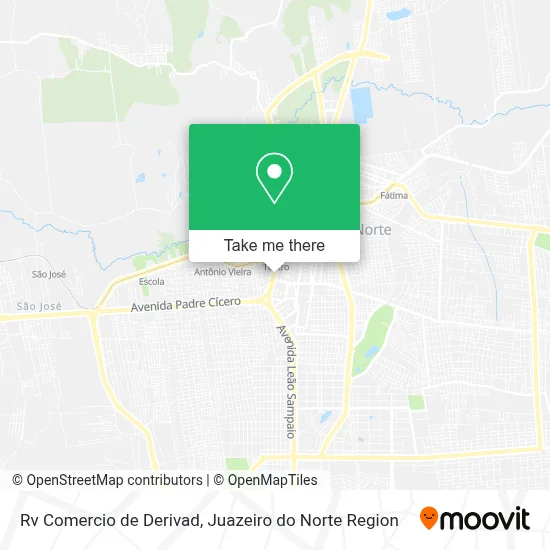 Rv Comercio de Derivad map