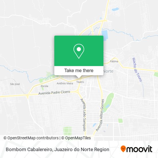 Bombom Cabalereiro map