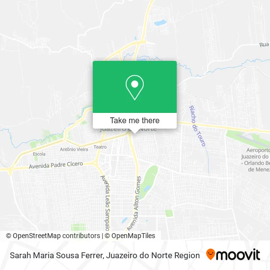 Sarah Maria Sousa Ferrer map