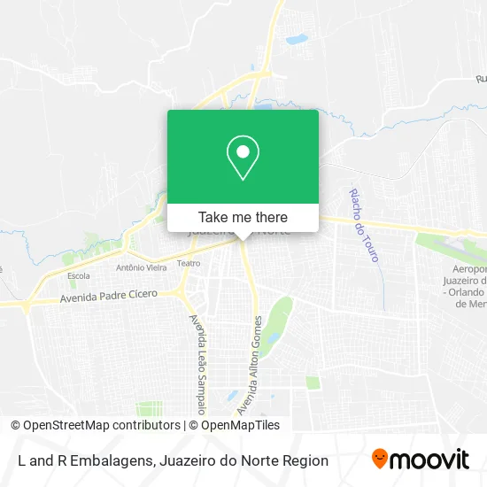 L and R Embalagens map