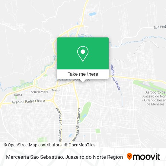 Mapa Mercearia Sao Sebastiao