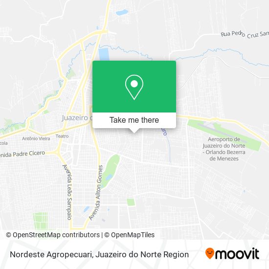 Mapa Nordeste Agropecuari