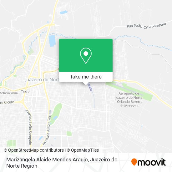 Mapa Marizangela Alaide Mendes Araujo