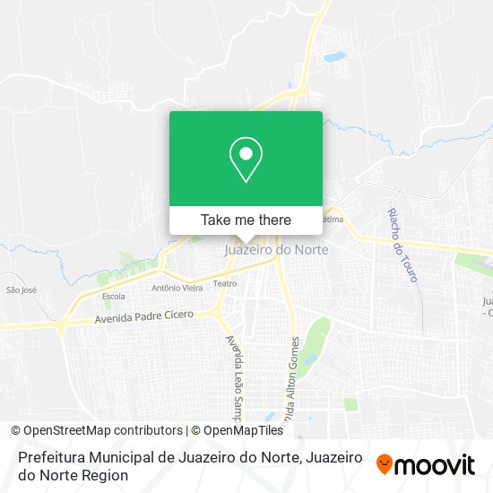 Prefeitura Municipal de Juazeiro do Norte map