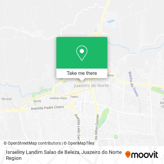 Israeliny Landim Salao de Beleza map