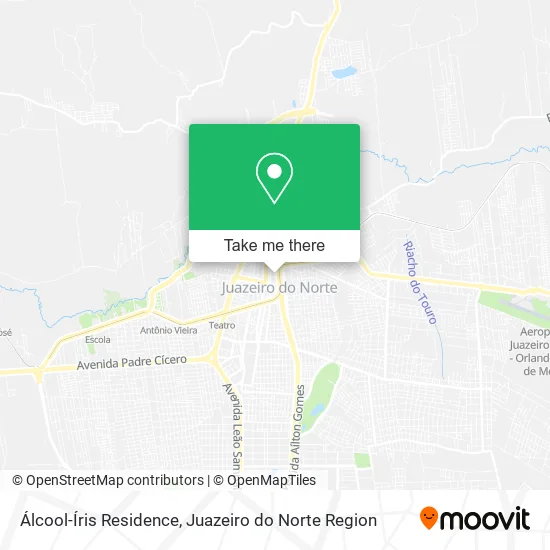 Álcool-Íris Residence map