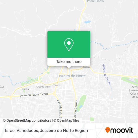 Mapa Israel Variedades