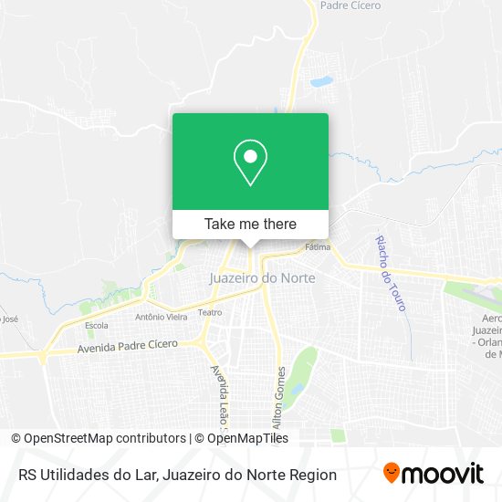 RS Utilidades do Lar map