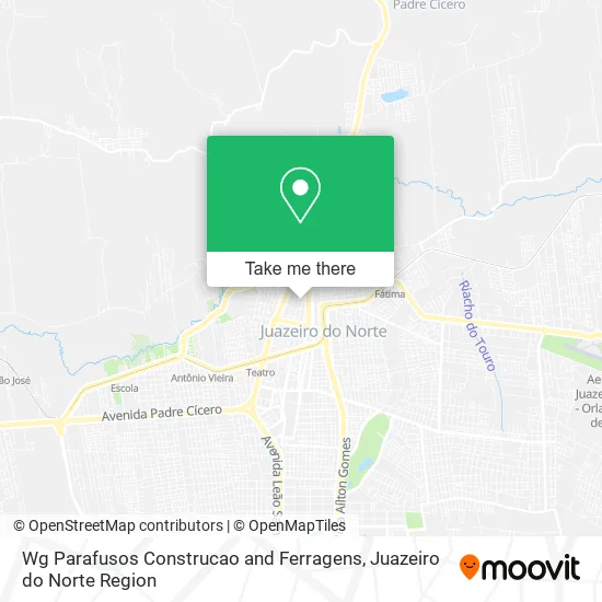 Wg Parafusos Construcao and Ferragens map