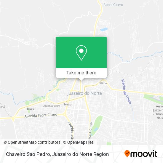 Chaveiro Sao Pedro map