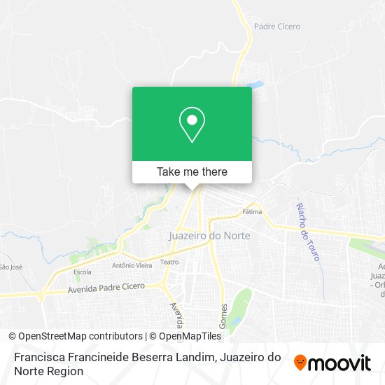Francisca Francineide Beserra Landim map