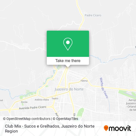 Club Mix - Sucos e Grelhados map