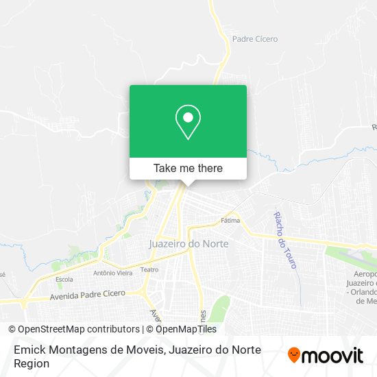 Emick Montagens de Moveis map