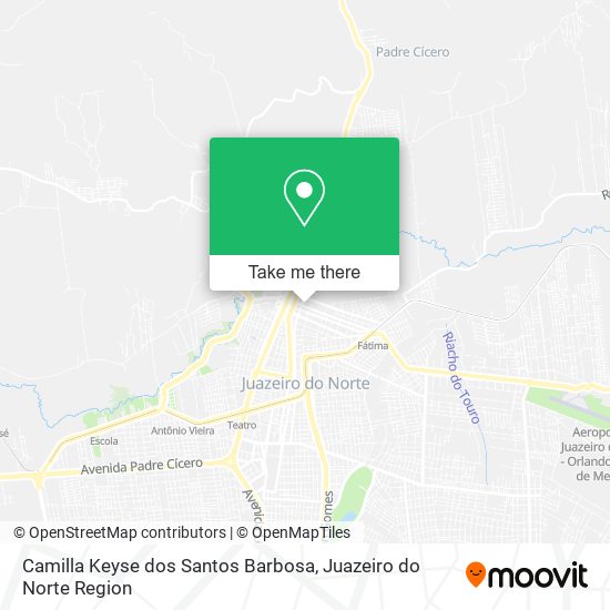 Camilla Keyse dos Santos Barbosa map