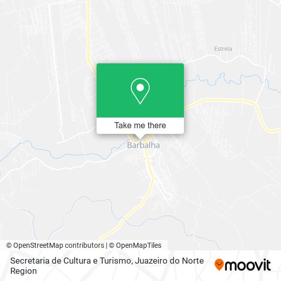 Secretaria de Cultura e Turismo map