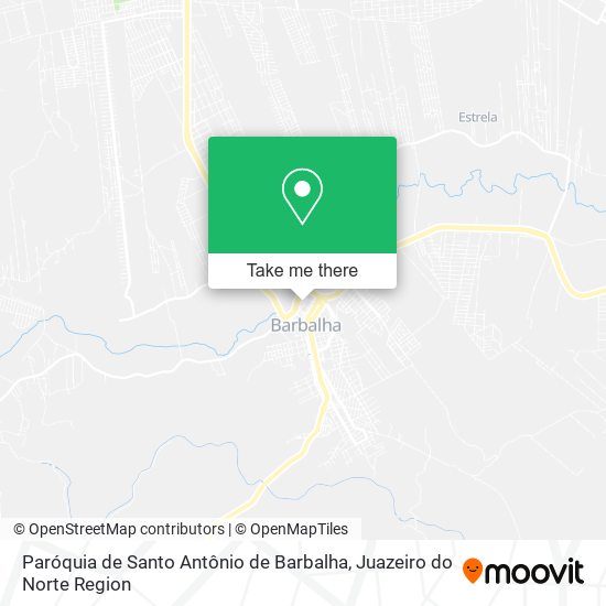 Paróquia de Santo Antônio de Barbalha map